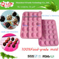 FDA Standard BPA-Free Food Grade drôle de silicone lolipop moule